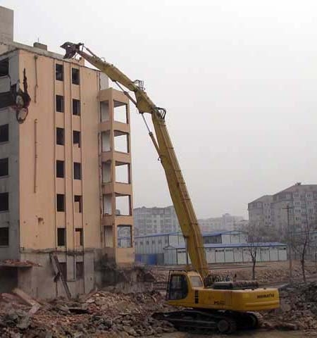 挖掘機(jī)拆樓臂，挖掘機(jī)拆樓臂廠家，挖掘機(jī)改裝拆樓臂