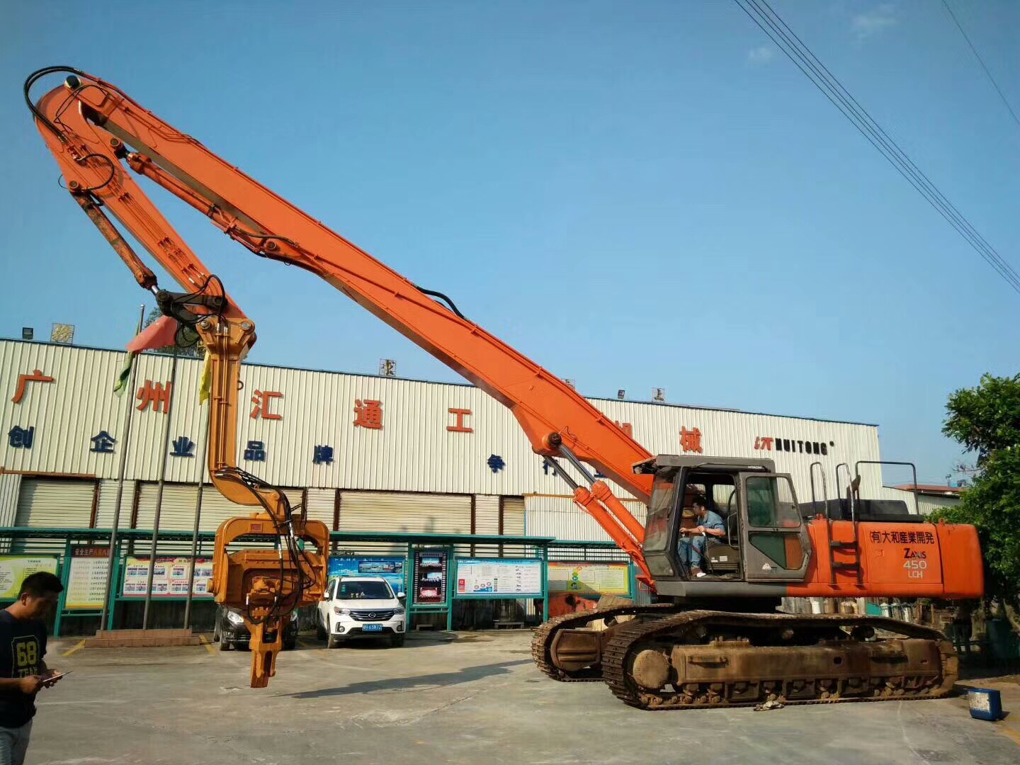 挖掘機(jī)打樁臂、打樁臂、挖掘機(jī)打樁臂廠家