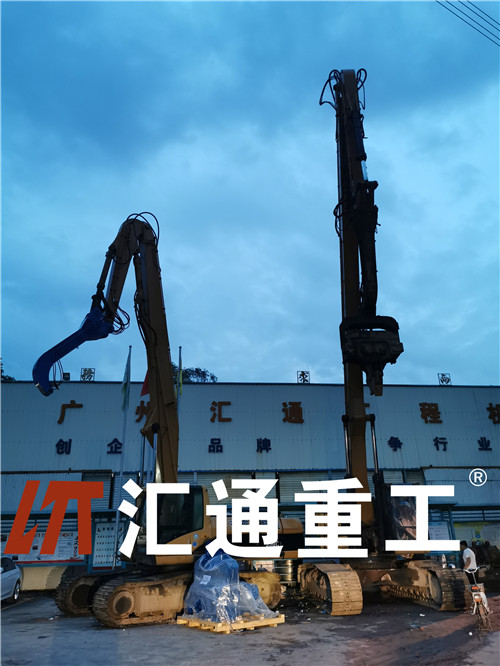 挖掘機(jī)打樁臂、打樁臂、打樁錘、挖掘機(jī)打樁臂廠家