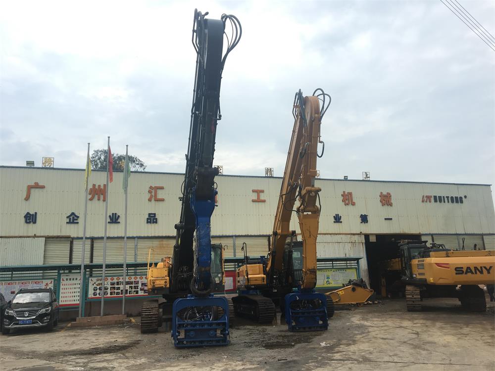 挖掘機(jī)打樁臂、打樁臂、打樁錘、挖掘機(jī)打樁臂廠家